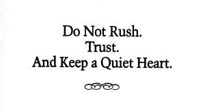 Do Not Rush 001